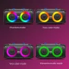 Speakers Wireless Bluetooth audio speaker Outdoor portable 120W highpower subwoofer Bluetooth speaker with RGB dazzling light speaker Ho