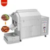 Rostfritt stål Electric Nut Roaster Chestnut Coffee Bean Peanut Seeds Fry Fruit Walnut Roasting Machine