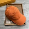 Czapki kulkowe Orange Baseball Cap Unisex Dorosły Casual Fashion Fashion Outdoor Damskie plaż