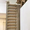 Pont pour chat de différentes tailles, utilisation pour cage à chat, corde en sisal, échelle pour chat, meubles pour animaux de compagnie, poteau à gratter, jouets pour chaton, tour d'arbre à chat 240220