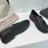 Summer Nowe mokasyny Burza Neutralne pojedyncze buty cielę czarne buty słynne designerskie mokasyny do damskich małych skórzanych butów klasyczne mokasyny najwyższej jakości