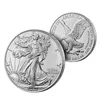 United Statue of Liberty Commemorative Coin Silver Liberty Coin New Year Prezenty świąteczne