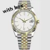 28/31mm Designer Watches High Quality Mens Watch 36/41mm Montre de Luxe Automatic Gold Plated Dials 126333 Movement Watch Waterproof Datejust XB03 B4