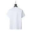 Mens Designer Band Camisetas Moda Preto Branco Manga Curta Luxo Carta Padrão T-Shirt Tamanho XS-4XL