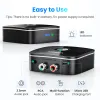 Adapter Ugreen Bluetooth RCA -ontvanger 5.1 APTX HD 3,5 mm Jack Aux Wireless Adapter Music voor tv -auto RCA Bluetooth 5.0 3.5 Audio -ontvanger