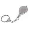 Keychains 10X 20 Mm Jeweler's Loupe Nification Keychain Folding Pocket Nifier