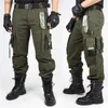 Pantaloni da uomo PANTALONI CARGO Tuta da uomo Abbigliamento militare da uomo PANTALONI TATTICI MILITARI Lavoro Molti pantaloni dritti da uomo stile militare tascabile T240227