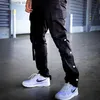 Men's Pants Nouvelle mode Chic hommes Cargo pantalon Streetwear Joggers haute rue Techwear Mans pantalon décontracté Hip Hop Punk sarouel T240227