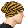 Bérets Bonnet imprimé tigre, chapeaux en grappes d'or, chapeau tricoté Hippie thermique élastique unisexe, Design de printemps, Bonnet tendance, cadeau