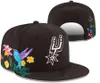 "Spurs" casquettes de baseball 2023-24 unisexe mode coton Baseball Snapback hommes femmes chapeau de soleil broderie printemps casquette d'été en gros