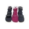 Zapatillas TipsieToes de la mejor marca, zapatos de cuero genuino descalzos para bebé, niña y niño, zapatos para niños a la moda, botas con suela en zigzig para invierno