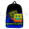 Sacs Game Geometry Dash School Sac sac à dos caricatures pour enfants Bookbag Childre