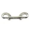 6pcs metal مزدوج نهاية الربيع خطاف الارتباط السريع carabiner دوارة العين الترباس المفاجئة الإكسسوارات الإكسسوارات المعدات 240223