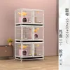 Mirrors Cat Cage Cats Breeding Cages 3tier Cat Cabinet Dog Breeding Cages Cats Cottage Dogs Cottage Cage Home Pet Cats House Outdoor