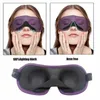 Máscaras de sono 3D Máscara de dormir Bloquear máscara de sono leve para olhos Soft Sleeping Aid Máscara de olhos para viagens Sombra noturna respirável Slaapmasker