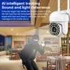 İç Mekan İzleme Kafa Makinesi 360 Derece Panoramik Akıllı Yüksek Tanımlı Ev Güvenliği İntercom Kamera