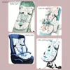 Set di biancheria da letto Cuscino per passeggino in cotone traspirante per auto per bambini Q240228