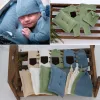 Définit la photographie nouveau-née accessoires de tissu coussin baby garçon fille robeper bodys tenue shooting Photo accessoires de vêtements accessoires