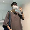 TシャツメンコットンプリントメンズサマーTシャツ特大のTシャツ5xlカジュアルTシャツを着る大きなサイズ240219