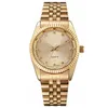 Quartz Stainls Steel Bt Selling Gold Luxury Rol Wrist Watch Men269l