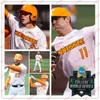 Jared Dickey Blake Burke Tennessee Volunteers Baseball Jersey Christian Moore Zane Denton Chase Burns Chase Dollander Drew Beam 2023 CWS Tennessee Jerseys