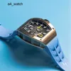 Orologio da polso emozionante Orologi da polso Elegance RM Watch RM030 |RM030 |Titanio oro rosa |Quadrante scheletrato |