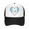 Basker guatemala flagga mesh baseball cap sommar utomhus män kvinnor mode sport hip hip hop trucker