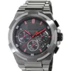 Montre à Quartz chronographe pour hommes, classique, mode, Supernova, édition Gun Metal, 1513361, box228J