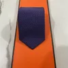 Nouvelles cravates de haute qualité Designer Cravate en soie noir bleu Jacquard tissé à la main pour hommes de mariage Cravate décontractée et d'affaires Cravates de mode Boîte 23123