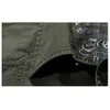 Mode chemises en coton décontractées été hommes grande taille ample Baggy manches courtes col rabattu Style militaire vêtements masculins 240219