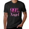 Herrtankstoppar 99% ängel 1% ... t-shirt pojkar djurtryck skjorta anpassade t skjortor anpassade för män pack