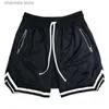 Shorts pour hommes Short de basket-ball de sport pour hommes short de sport en maille à séchage rapide pour l'été Fitness Joggers pantalon court respirant décontracté Scanties mâle T240227