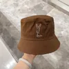 Tasarımcı Buck Hat Lüks Mektup Tasarım Kova Şapkası Şık ve Minimalist Yüksek Kaliteli Şapka Açık Seyahat Fotoğraf Şapkası Çok Renk