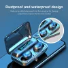 Hoofdtelefoon F9 TWS Bluetooth 5.3 Koptelefoon Oplaaddoos Draadloze hoofdtelefoon 9D Stereo Sport Waterdichte oordopjes Headset met microfoon 10 stuks