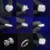 Hot Sale Sieraden Sier VVS Moissanite Diamond Hip Hop Stervorm Iced Out Ring