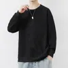 Erkek Hoodies Fashion 2024 Bahar Sonbahar Sıradan Sweatshirts Hip Hop Sokak Giyim Üstleri Patchwork Punk Gençlik Cep Katı Küleyler