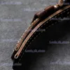 ウォッチバンド手作りブロンズバンドバックルストラップ24 26mm茶色の栗色の最初のレイヤーカウハイドレザーメンズブレスレット太いブレスレットT240227