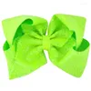 Hair Accessories Fashion 8 Inch Children Girls Rainbow Large Big Bow Sequins Women Shining Alligator Party Clips