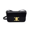 Triomphes kvinna handväska designer väska crossbody väskor väskor2024 ny trend mode koreansk utgåva kvinnors väska enkel lås spänne liten fyrkantig en axel sned stra