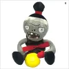 Poupée de remplissage de jeu de dessin animé, série de plantes Zombie multiples, jouet en peluche, cadeaux, vente en gros