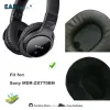 アクセサリーSony MDRZX770BN MDR ZX 770BN 770 bnヘッドセットパーツレザークッションベルベットイヤマフェンスリーブスリーブカバーのための交換用イヤーパッド