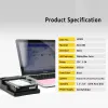 Scatole da 3,5 pollici HDD Case Adattatore SSD USB 3.0 a SATA II per Samsung Hard Drive Drive Box 3.5 Crecella HDD di archiviazione esterna con UASP