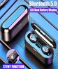 NY F9 LED Display Sport Wireless Earphone Bluetooth 50 Earphone Tws Hifi Mini inear Sports Running headset HD Call7819456