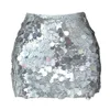 Rokken Dames Mini Sequin Sexy Hoge Taille A-lijn Rok Voor Vrouwen Bodycon Dance Night Club Party Carnaval Rave outfits