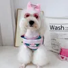 Partihandel Top Fashion Märke husdjurshundar Huvudbonad Teddy Bichon Schnauzer Barrettes Photo Dog Cat Bow Tie Hairpin Accessories