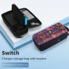 Сумки Скарлет Вайолет для Nintendo Switch Oled Eva Care Case Set Bag Base Count Creem Cap Shell Game Accessories