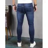 Jeans pour hommes Stretch Skinny 2024 Noir Haute Qualité Classique Denim Pantalon Hommes Vêtements Pour Mode Streetwear Pantalon