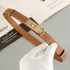 Designer 20 Colors Classic Leather Designer Belts Letter Belt Fashion Girdle Diamonds Midjeband Gyllene Buckle Luxury Midje DesignerXon3