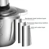 Szlifierki elektryczny młynek do mięsa 2/3l do kuchennej czosnkowej kruszarki kruszarki żywności nóż młynek do mięsa.