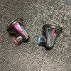 Słuchawki Nowe przybycie Senfer PT15 In Ear Flat Headphone Earburd Grafen Dynamiczny sterownik HiFi Ze uszczy z interfejsem MMCX